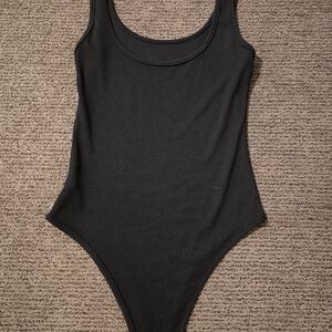 SHEIN Classic Black Sleeveless Bodysuit